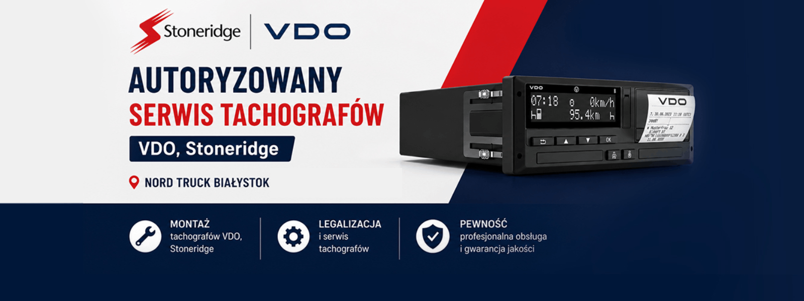 Banner firmy Nord Truck Białystok