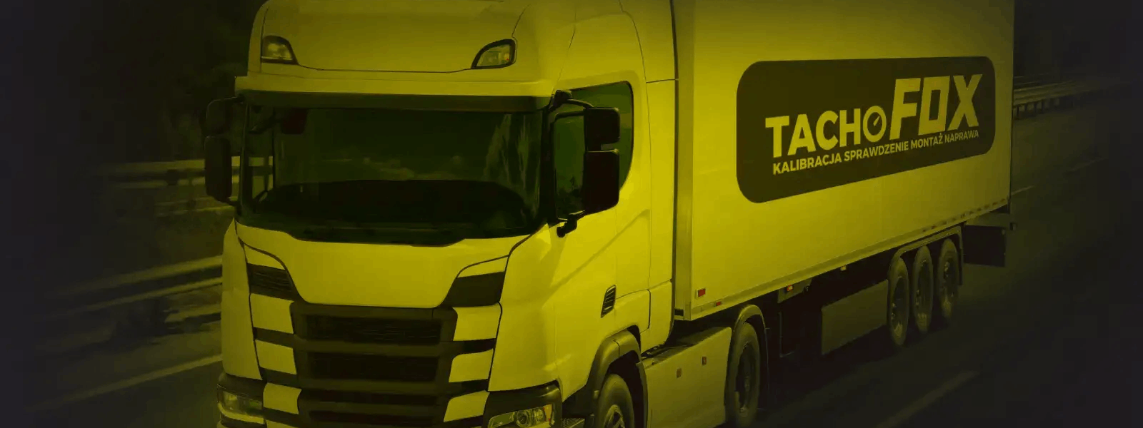 Banner firmy TACHO FOX s.c.