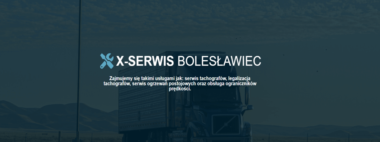 Banner firmy X-SERWIS Sebastian Paliński