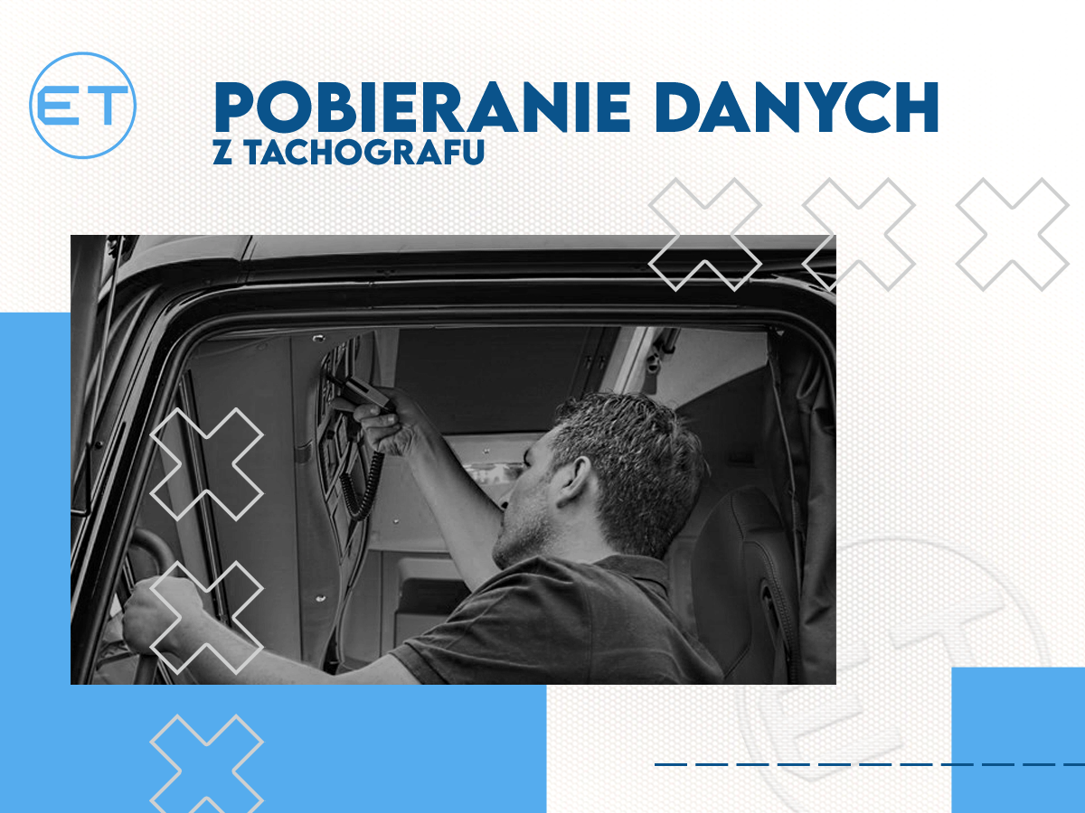 POBRANIE DANYCH Z TACHOGRAFU