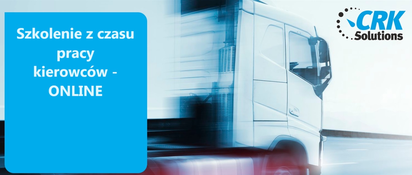 Szkolenie z czasu pracy kierowców - ONLINE